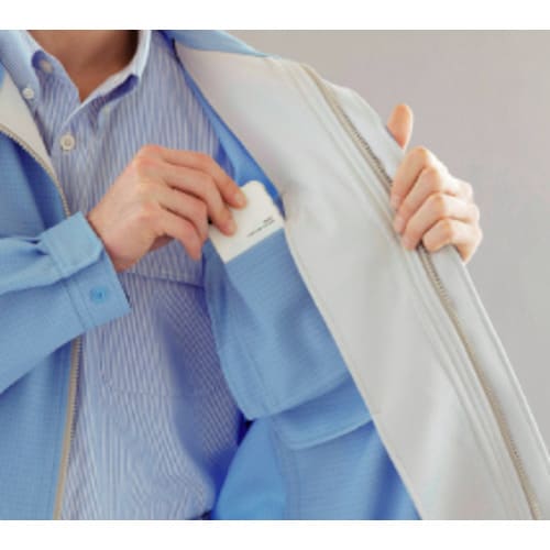 長袖ブルゾン VE77 ネイビー 4L