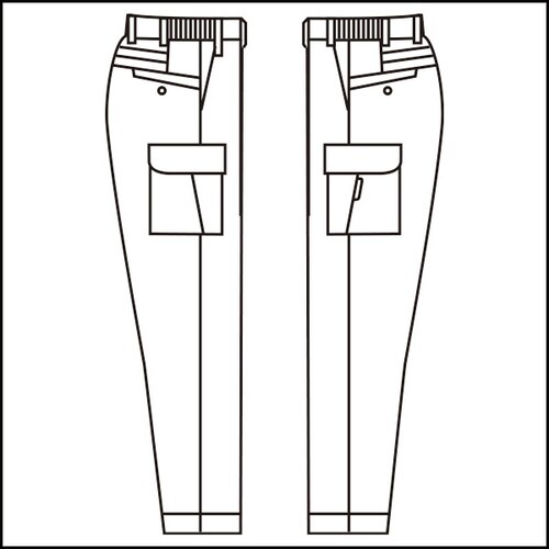 ハイストレッチカーゴパンツ VE629CS
