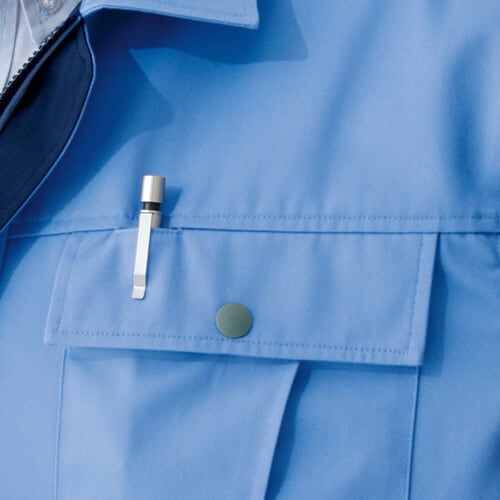 長袖シャツ GS2576 ライトグリーン LL