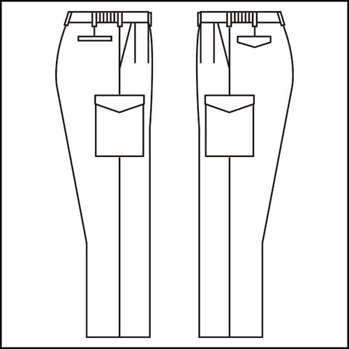 カーゴスラックス RC197C ネイビー L