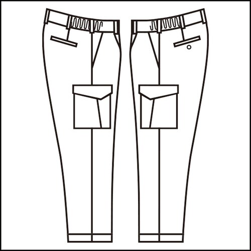 カーゴスラックス G691C シルバーグレー LL