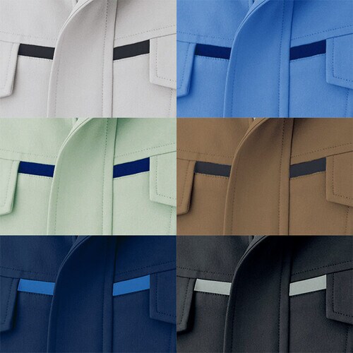 半袖ジャンパー GS696 ライトグリーン S