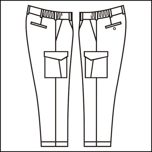 カーゴスラックス G697C ネイビー L