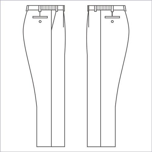 スラックス VE802 ラベンダーブルー S