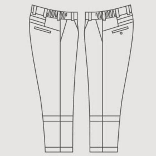 帯電防止パンツ VES549 チャコール 4L