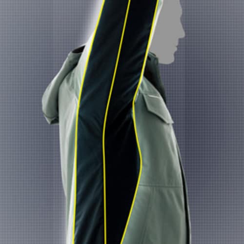 防寒ブルゾン VE1051 チャコールグレー×3L