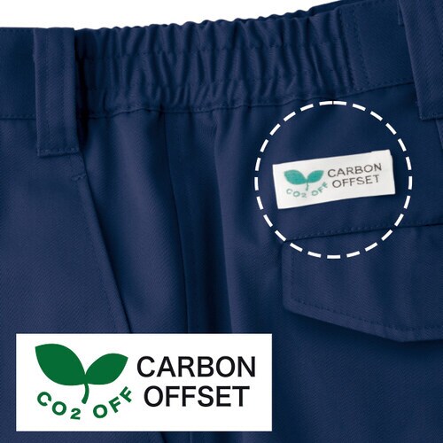 スラックス RCS583 ミストブルー LL