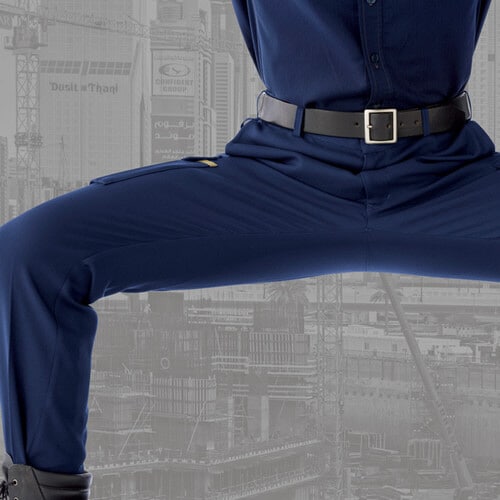 ストレッチパンツ VES521シルバーグレー LL