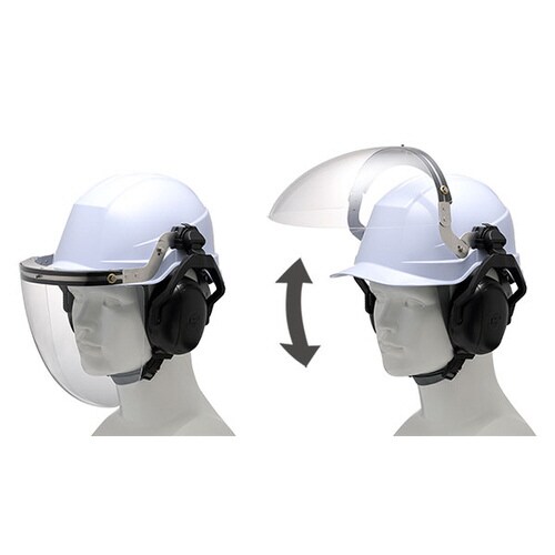 SC−23用防災面バンド ヘルメット取付型