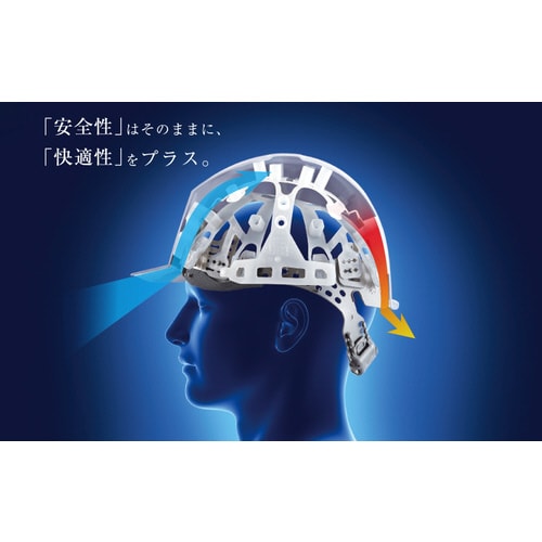 ヘルメット ホワイト SC−MB RA3−UP−W