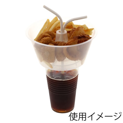 ドリンクオンフードボール 半透明 6個