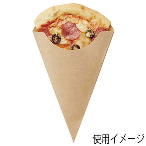 スナック三角袋 17−28 未晒無地 20袋