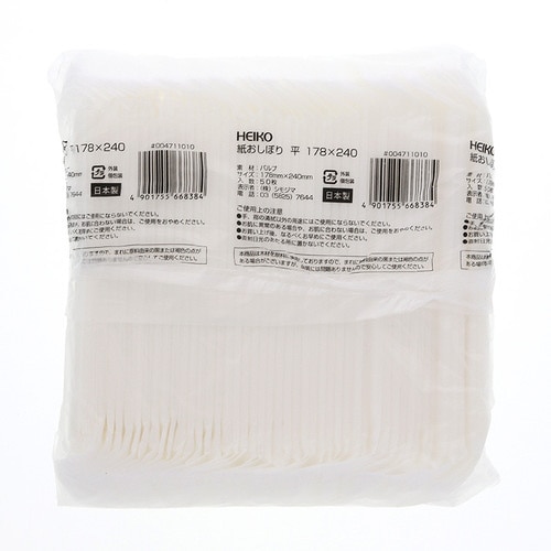 ヘイコー 紙おしぼり 平 178×240 30袋