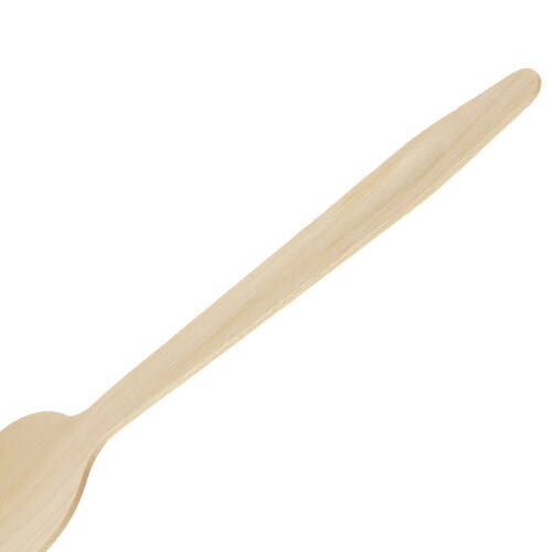 木製幅広スプーン160mm筋付き未晒紙完封30袋