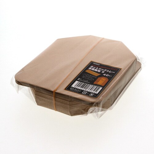 ホットドックトレー 未晒無地 S 25袋