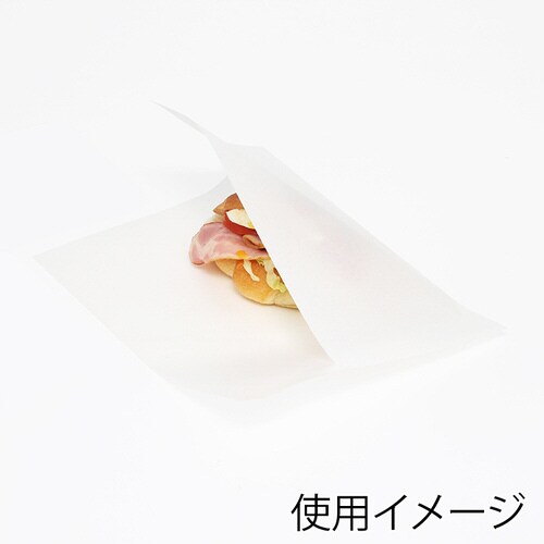 バーガー・ホットドッグスリーブ袋 白無地 30袋