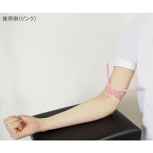 ディスポ駆血帯 ピンク 100本