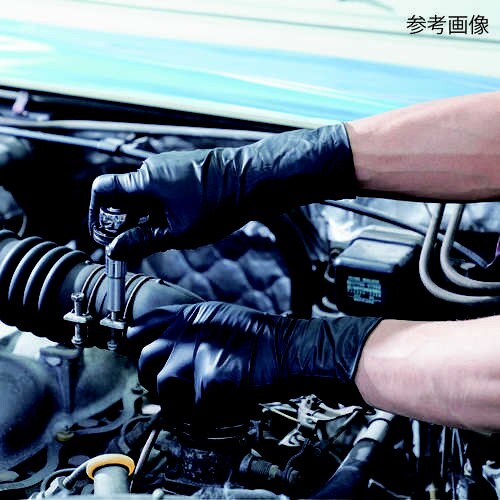 ニトリル使い捨て手袋 制電ニトリル極うす