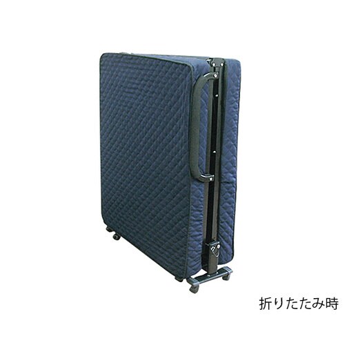 S227BU低反発ウレタン入り折畳ベッド