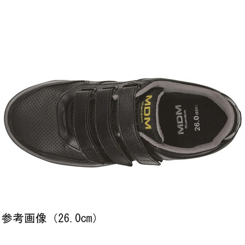 MDM 鋼製先芯入り安全靴 ブラック 2