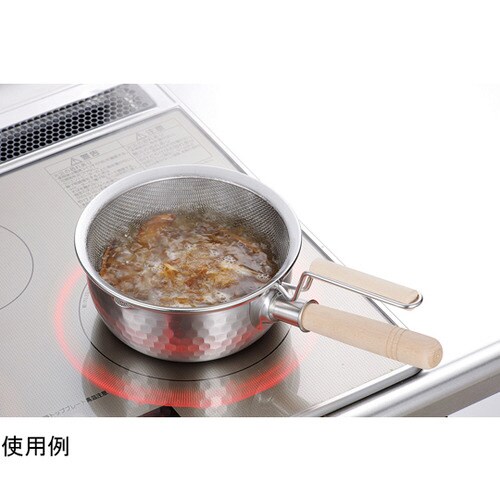 彩食庵 ST雪平鍋18cm&木柄ザルセッ