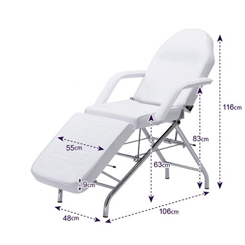 フェイシャルベッド 無孔 ホワイト T−