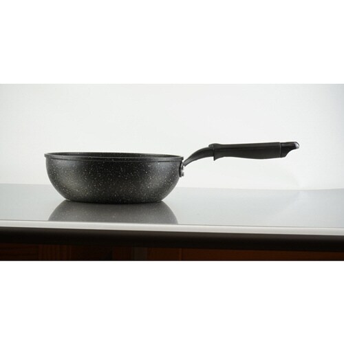 Wマーブルα IHディープパン24cm