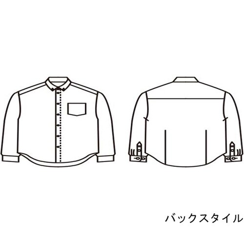 シャツ 兼用 長袖 ベージュ OV250