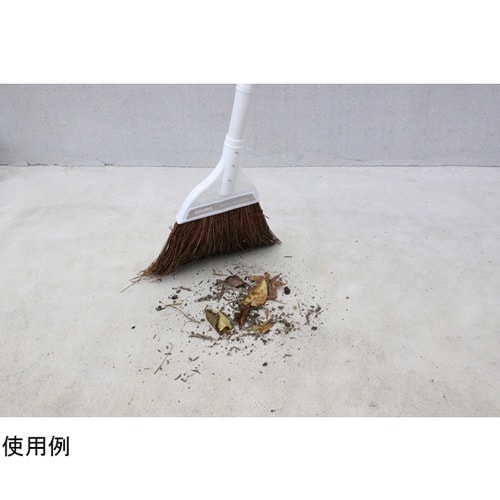 赤シダほうき短柄 NUS153