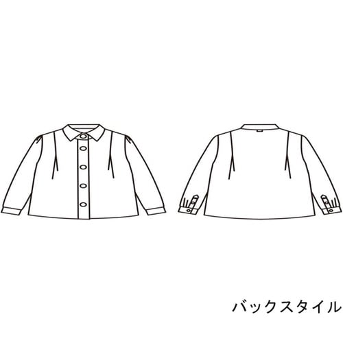 ブラウス レディス 長袖 ピンクベージュ