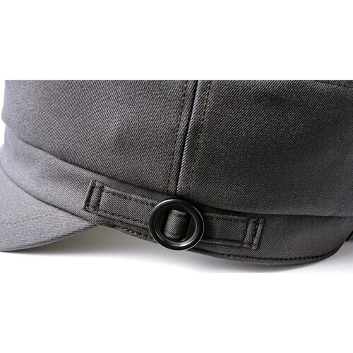 マスク掛けボタン付き帽子 ブラウン SH