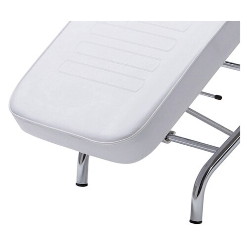 フェイシャルベッド 無孔 低反発 ホワイ