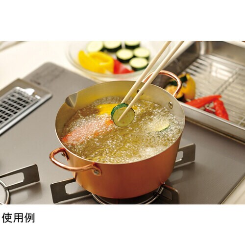 千歳 純銅 揚げ鍋 20cm CS−026