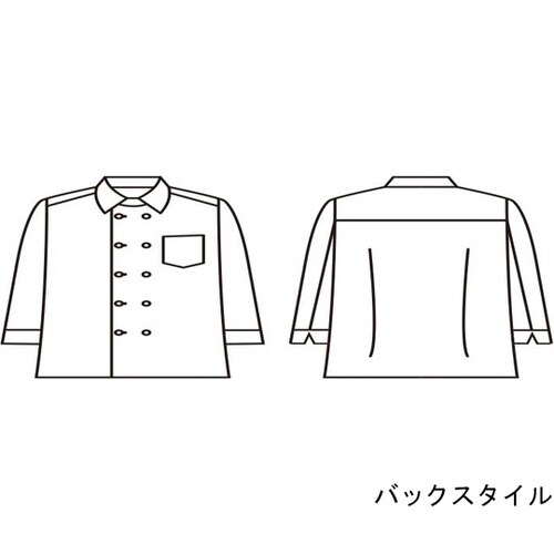 シャツ 兼用 7分袖 ブラウンチェック