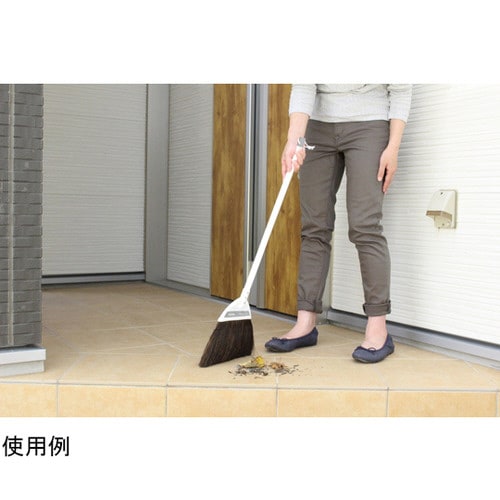 黒シダほうき短柄 NUS151