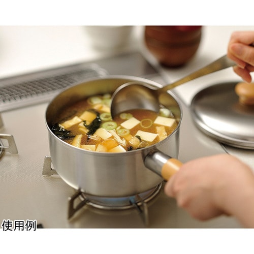 千歳 木柄片手鍋 18cm CS−001