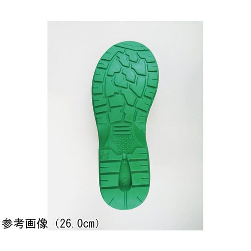 2層底安全靴 白 27cm PW2220N