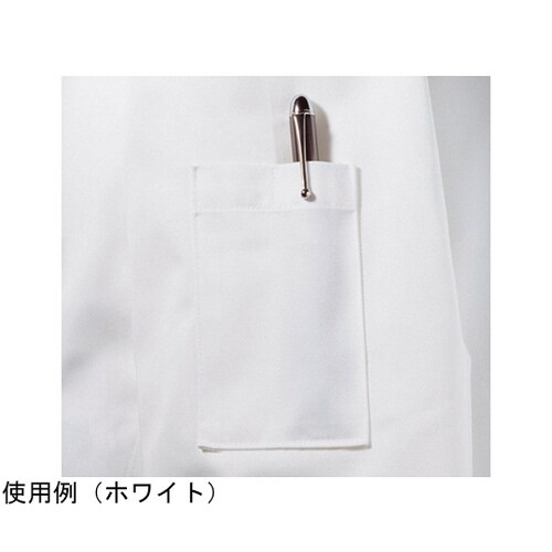 コックコート 兼用 長袖 黒/グレー 6