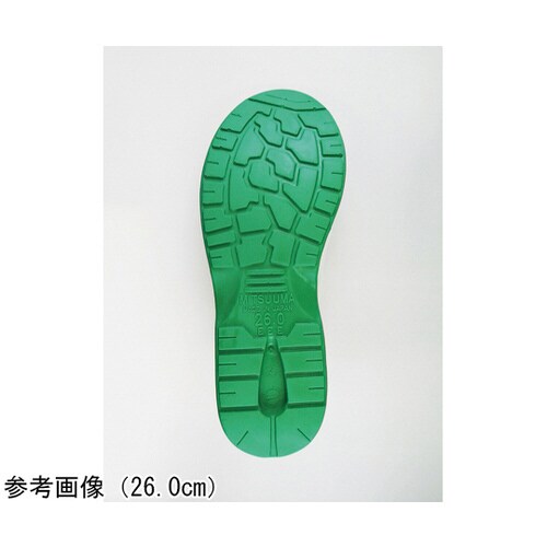 2層底安全靴 白 23.5cm PW2220N