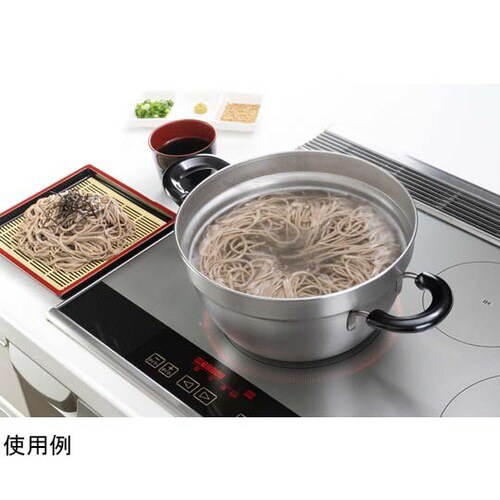 燕三 IHふきこぼれにくい両手鍋 23c