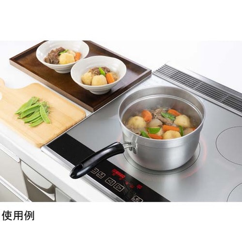 燕三 IHふきこぼれにくい片手鍋 18c