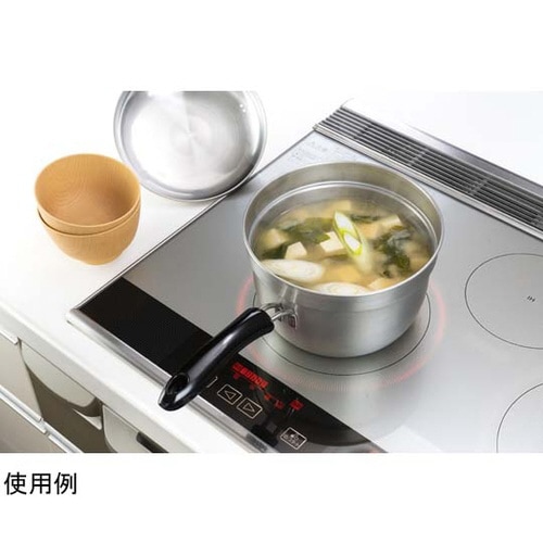 燕三 IHふきこぼれにくい片手鍋 18c