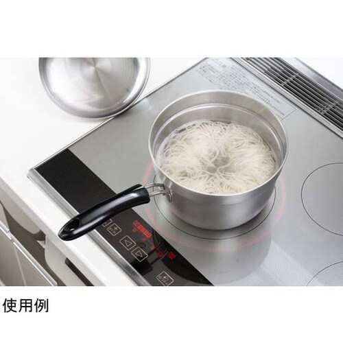 燕三 IHふきこぼれにくい片手鍋 18c