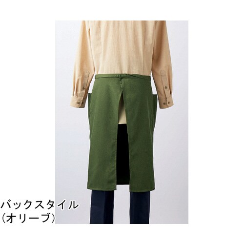 サロンエプロン 兼用 チャコール OV5