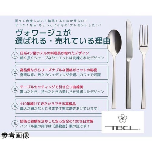 ヴォワージュ デザートスプーン 1本 1