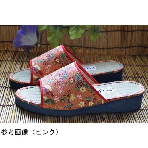 K11552 和柄美脚サンダル 桃 L