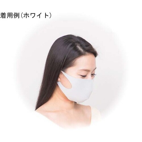 抗菌消臭立体マスク BK(ブラック)S