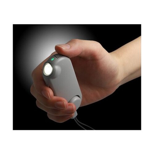 充電式防犯ブザーライト 幅37.7×奥行