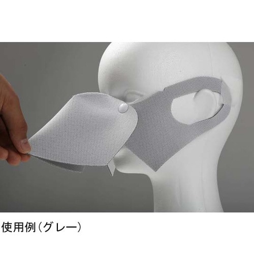 抗菌消臭立体マスク 【ショク】 WH S