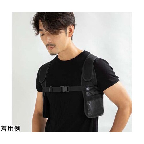 アイスバックDX胸ベルト付き ブラック